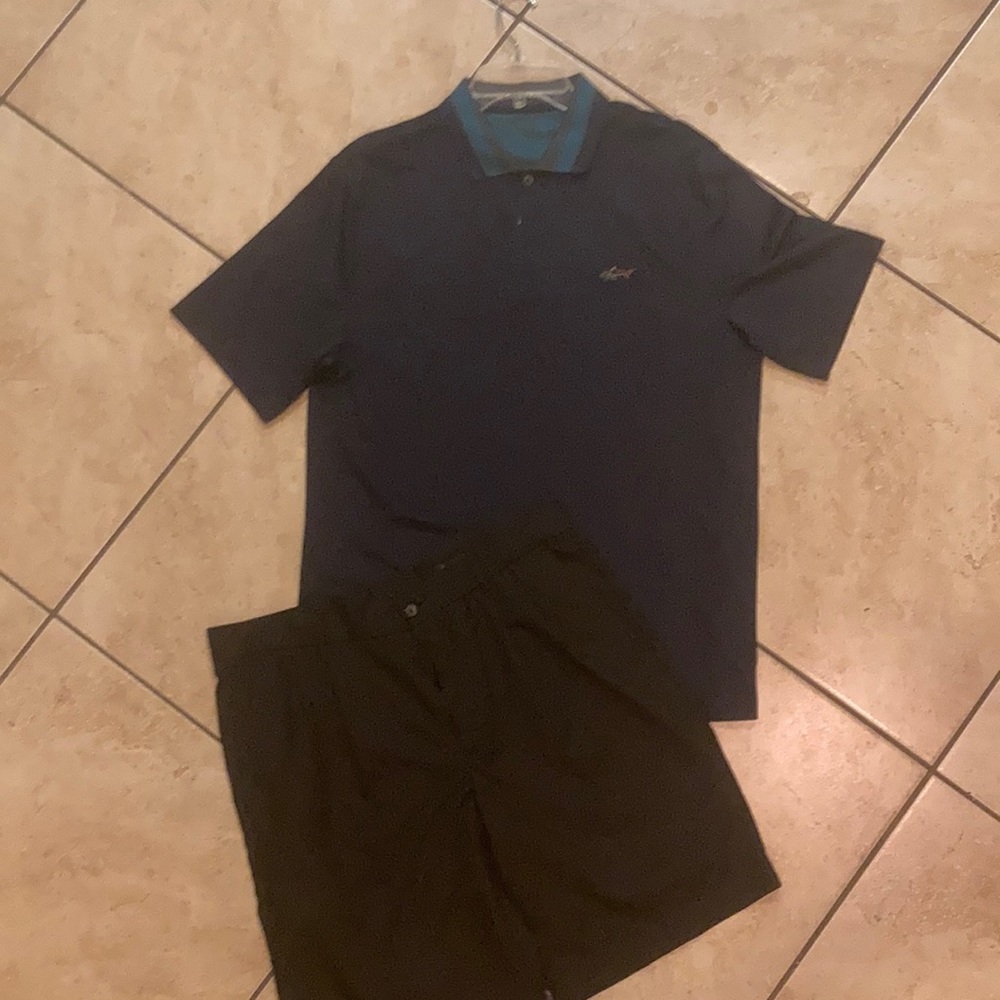 Greg Norman Shirt and Shorts